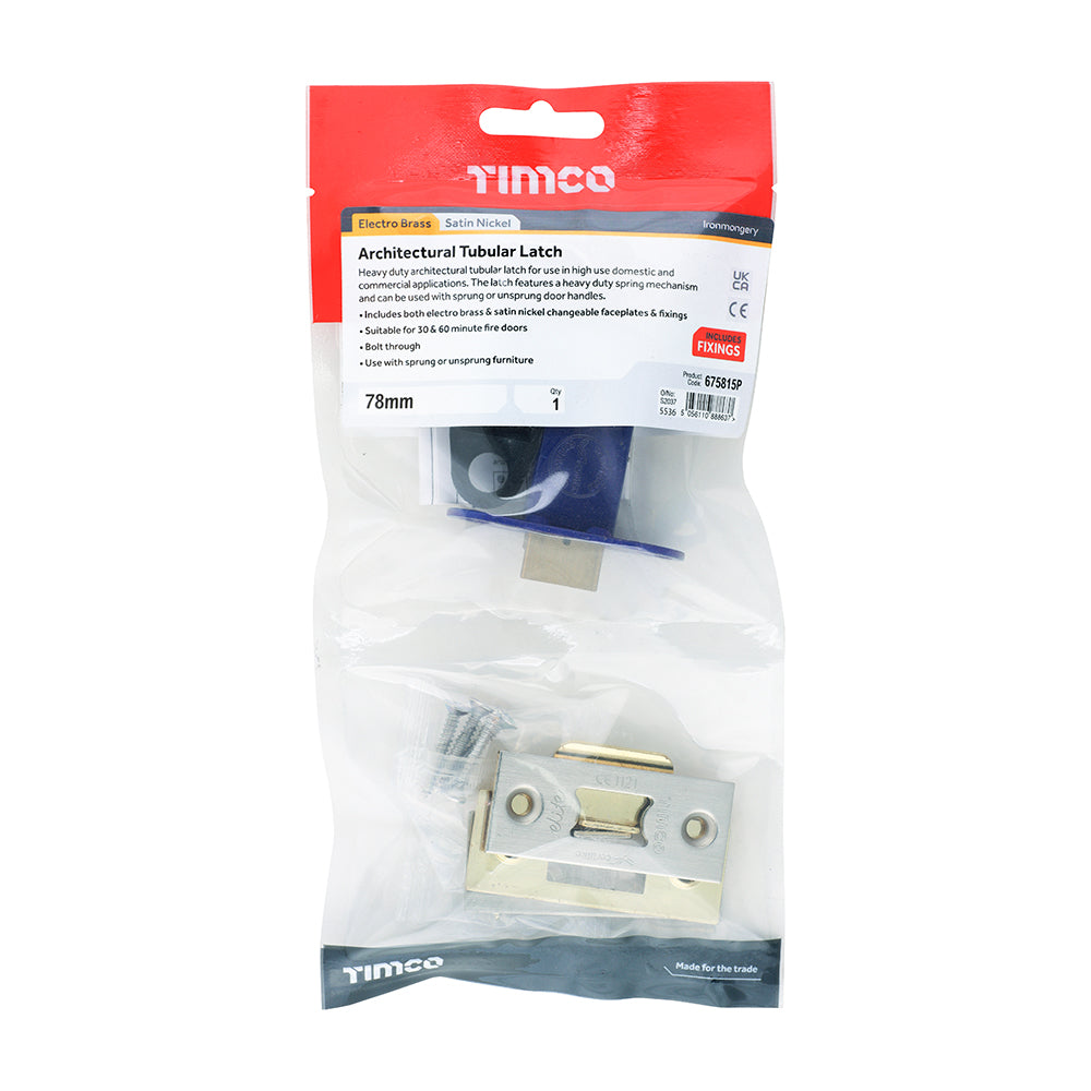 TIMCO Arch Tubular Latch EB & SN