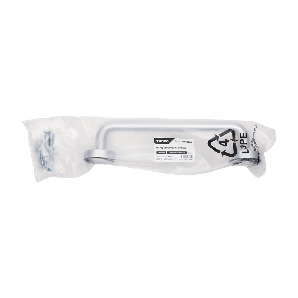 TIMCO DShape Pull Handle On Rose SAA