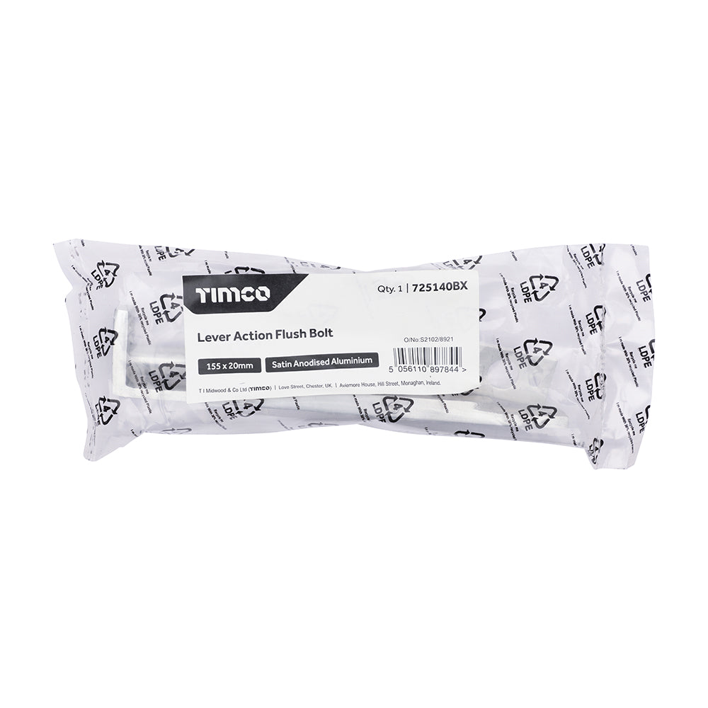 TIMCO Lever Action Flush Bolt