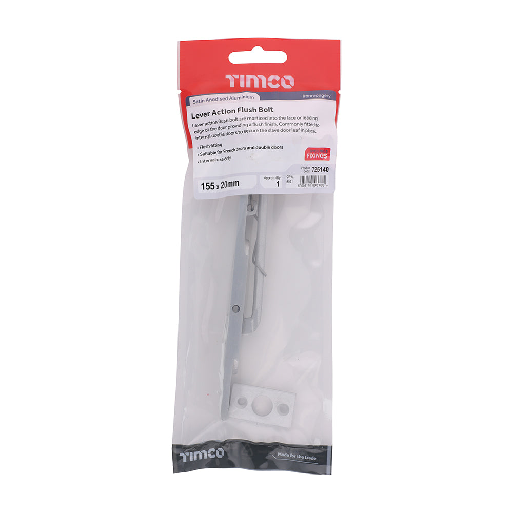 TIMCO Lever Action Flush Bolt