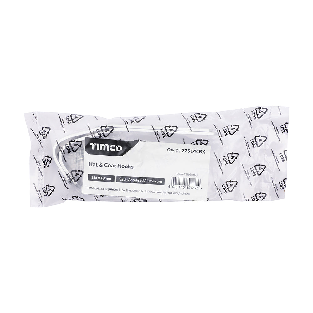 TIMCO Hat & Coat Hook