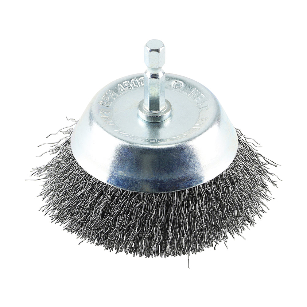 TIMCO Drill Crimp Wire Cup Brush
