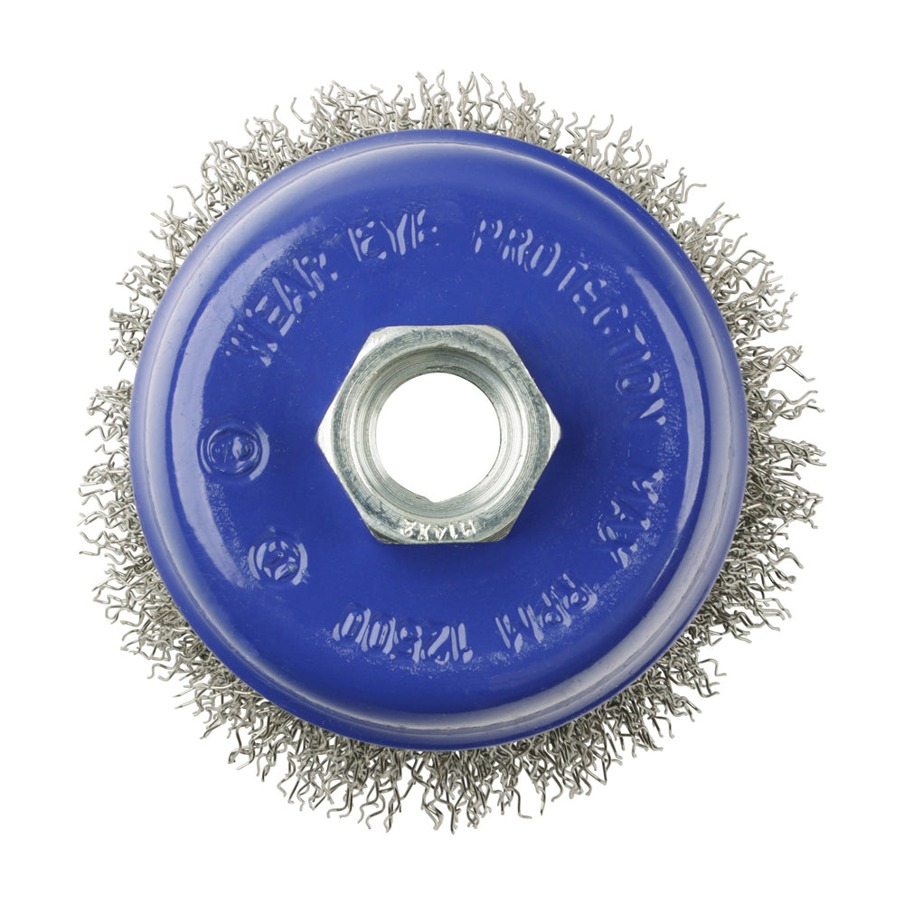 TIMCO Grinder Crimp SS Cup Brush