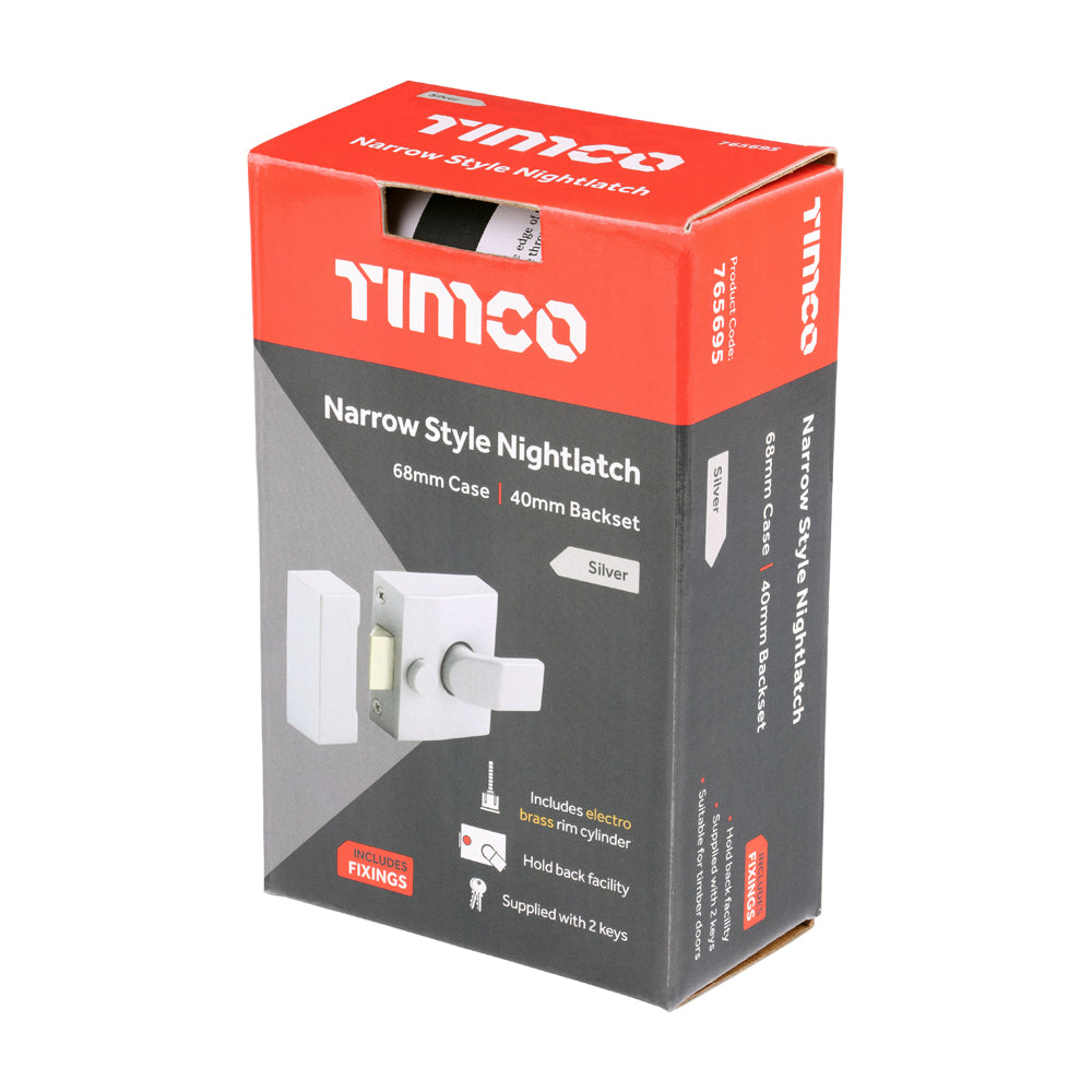 TIMCO Narrow Nightlatch