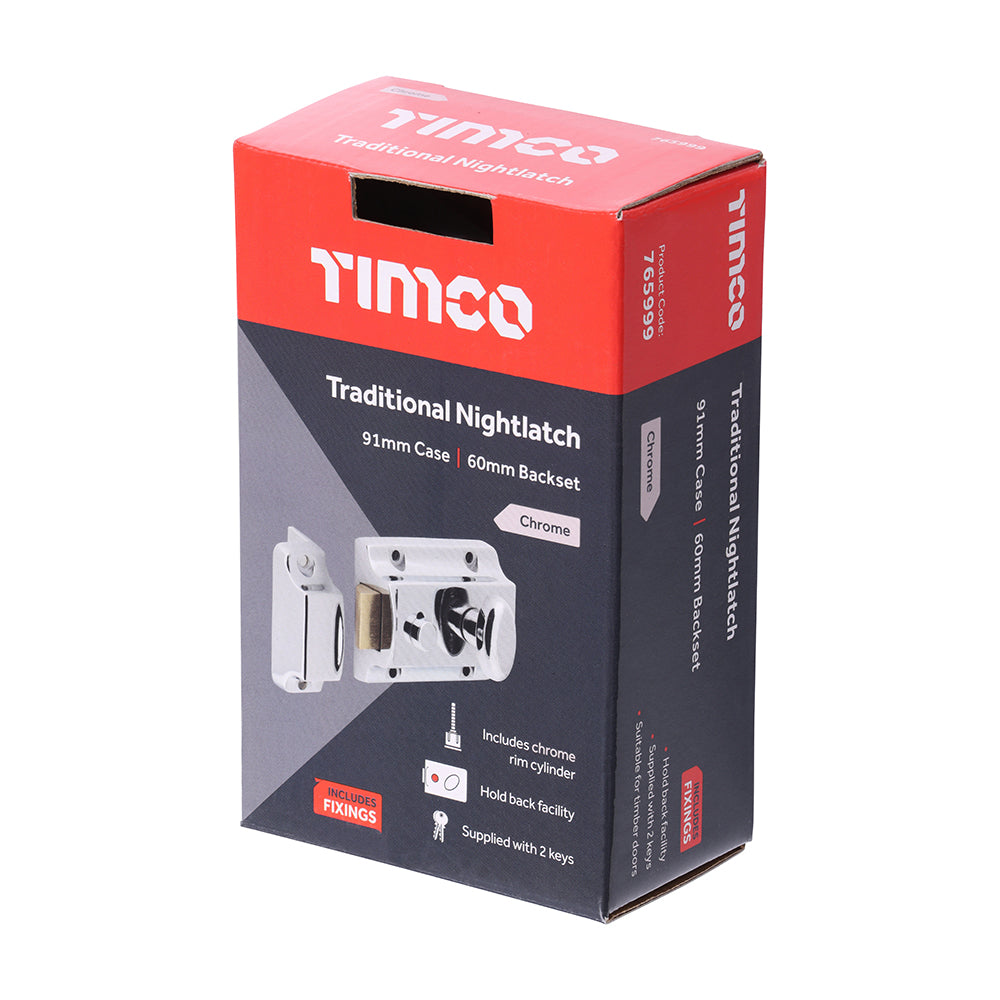 TIMCO Traditional Nightlatch
