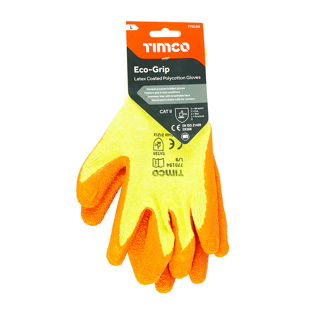TIMCO Eco Glove Latex Crinkle