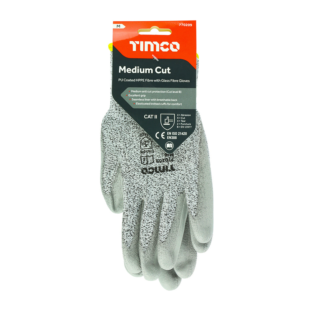 TIMCO Medium Cut B Glove PU