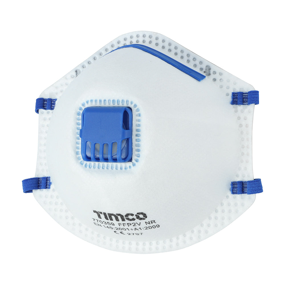 TIMCO FFP2 Moulded Mask - Valved