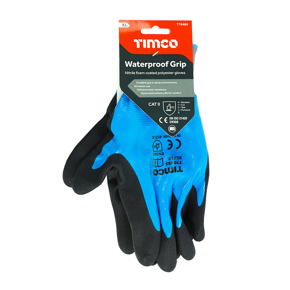 TIMCO Waterproof Glove Nitrile Foam