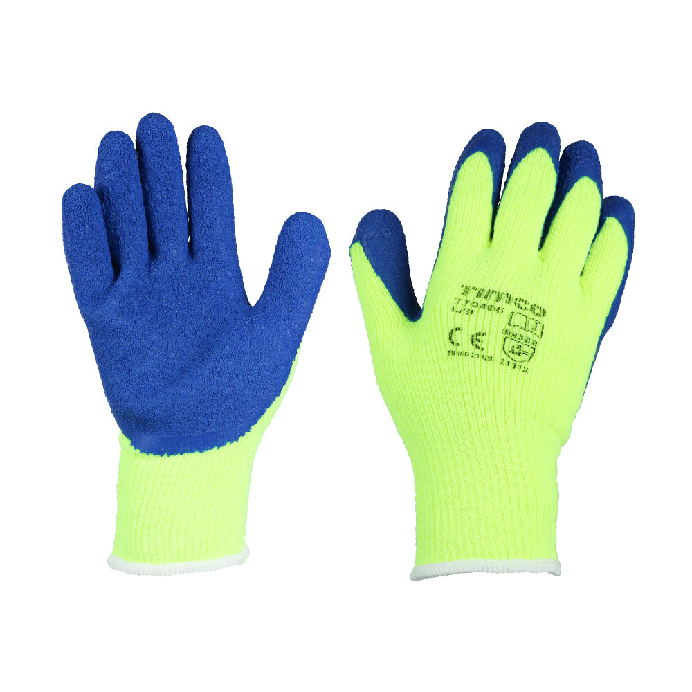 TIMCO Warm Grip Glove Latex Crinkle