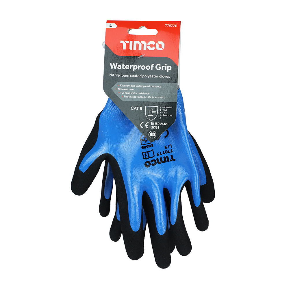 TIMCO Waterproof Glove Nitrile Foam