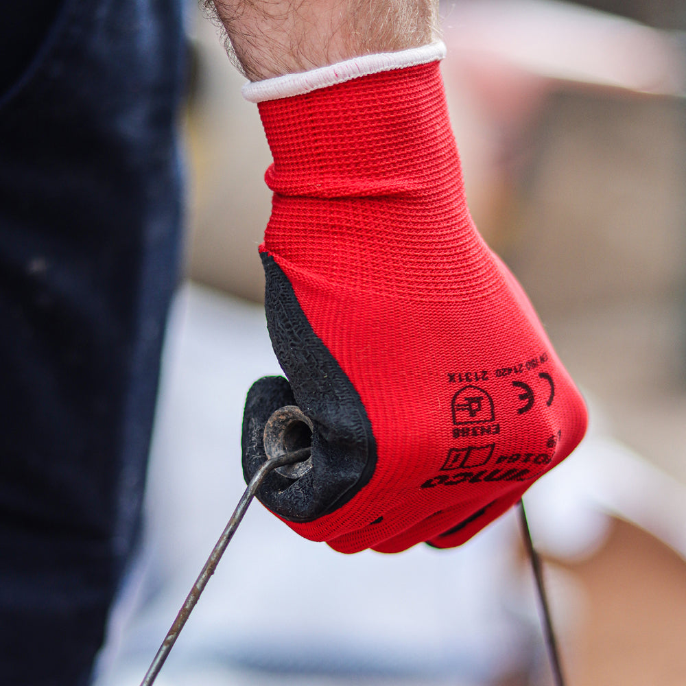 TIMCO Light Grip Glove Latex Crinkle