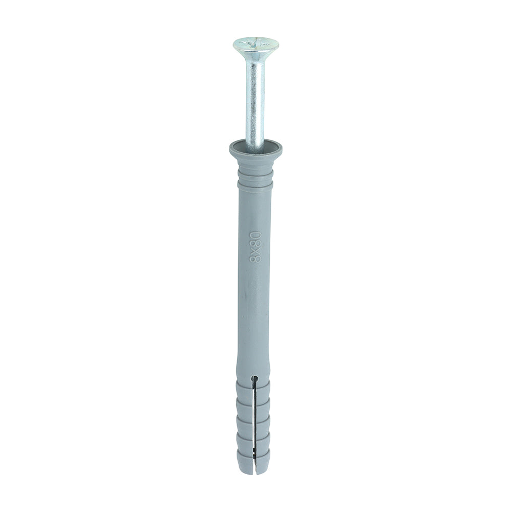 TIMCO Nylon Hammer Fixing - BZP