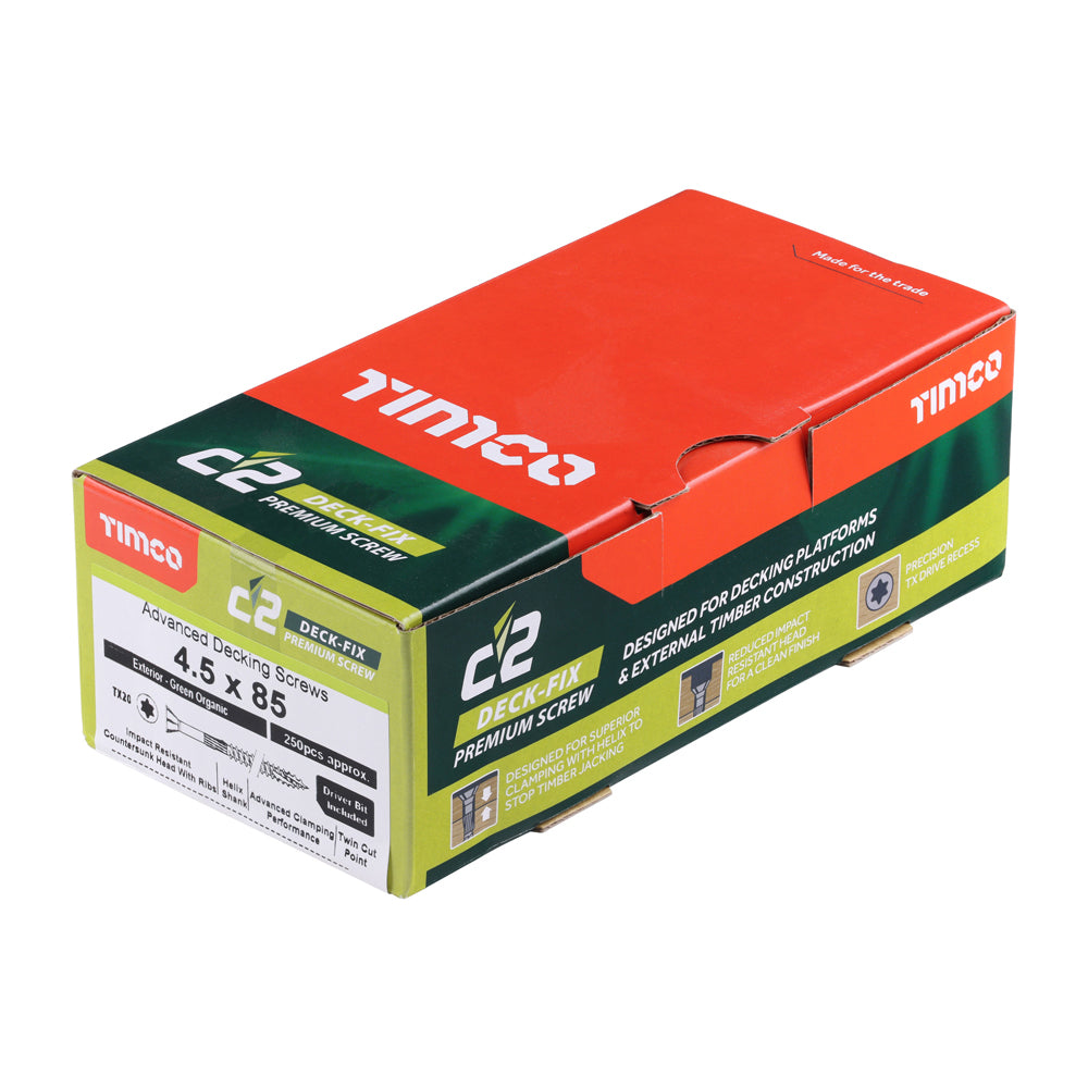 TIMCO C2 Deck-Fix TX CSK GRN