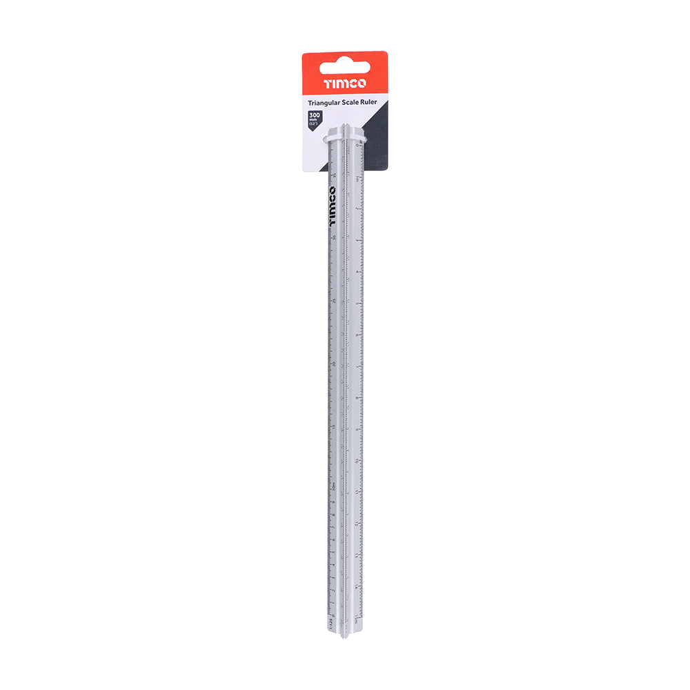 TIMCO Triangular Scale Ruler