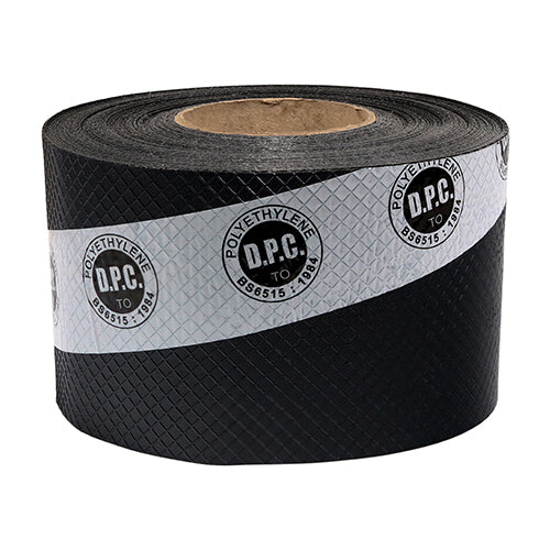 TIMCO Damp Proof Course - Black - 112mm x 30m