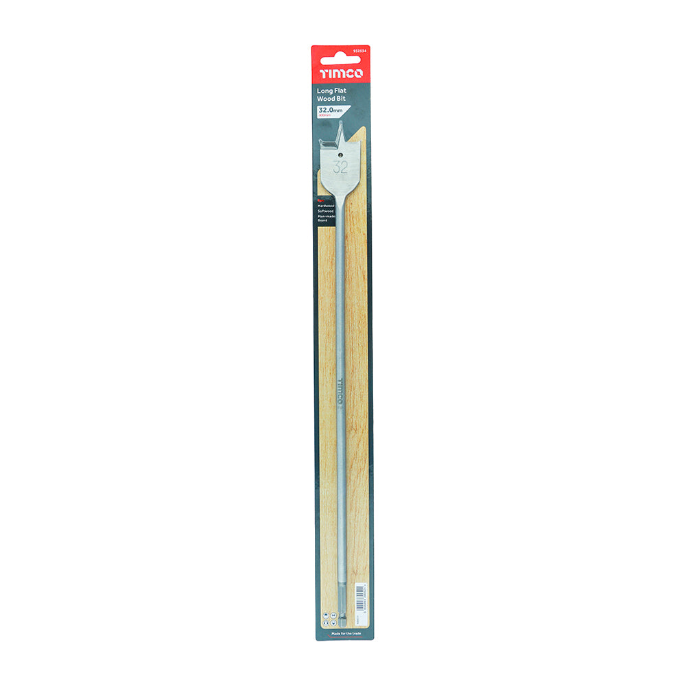 TIMCO Long Flat Wood Bit