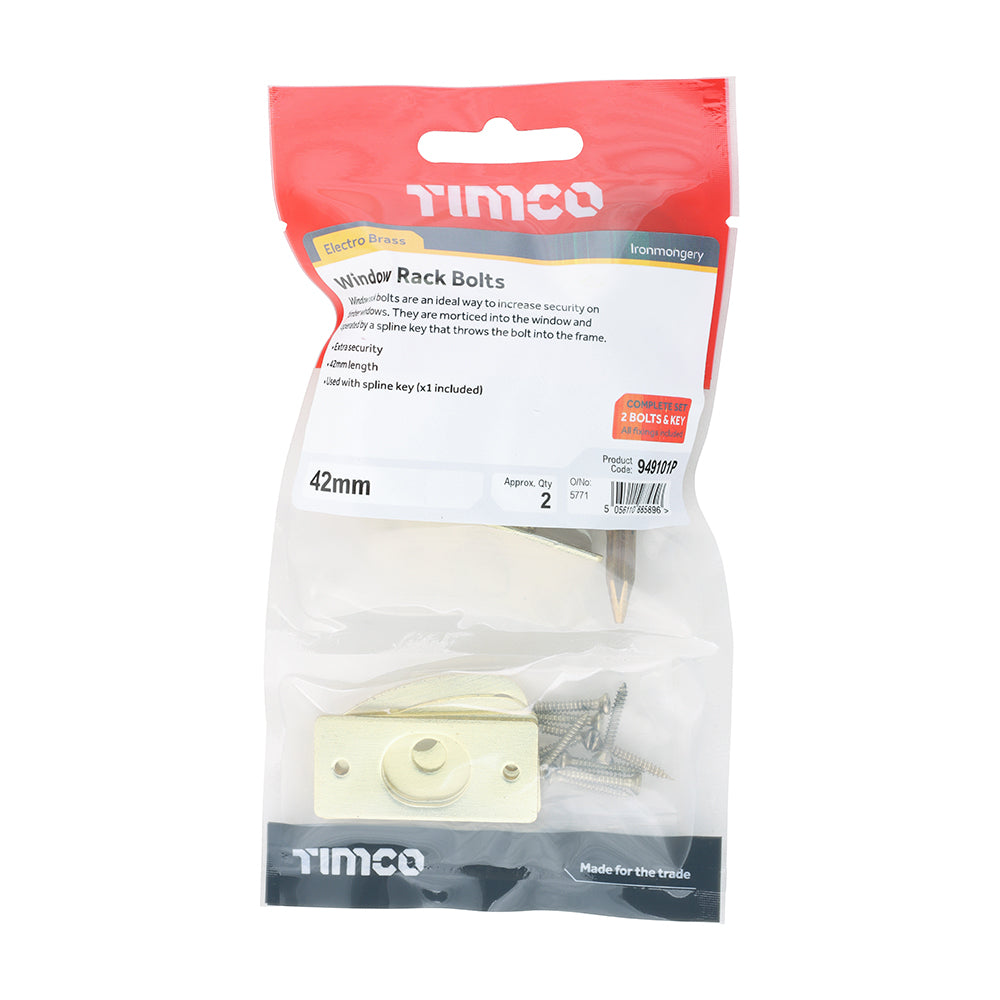 TIMCO Window Rack Bolts
