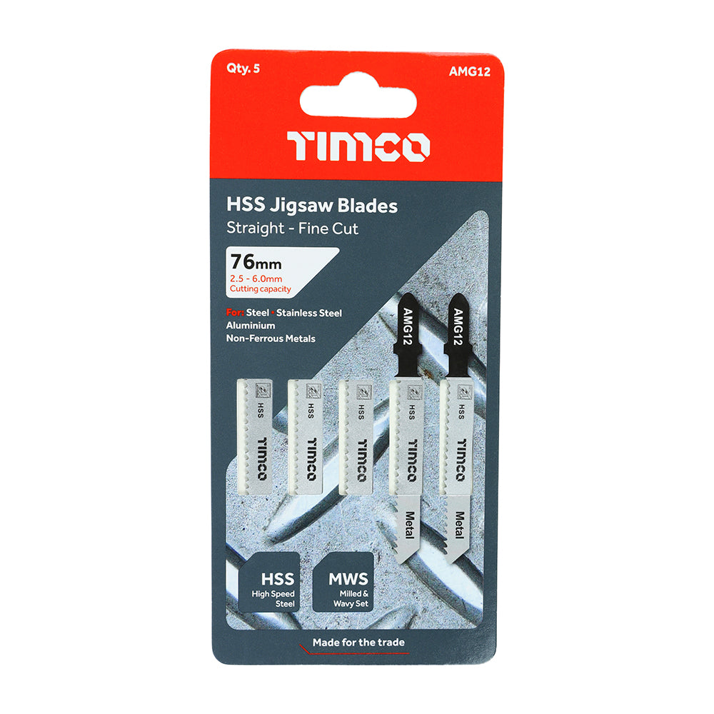 TIMCO Jigsaw Blade for Metal