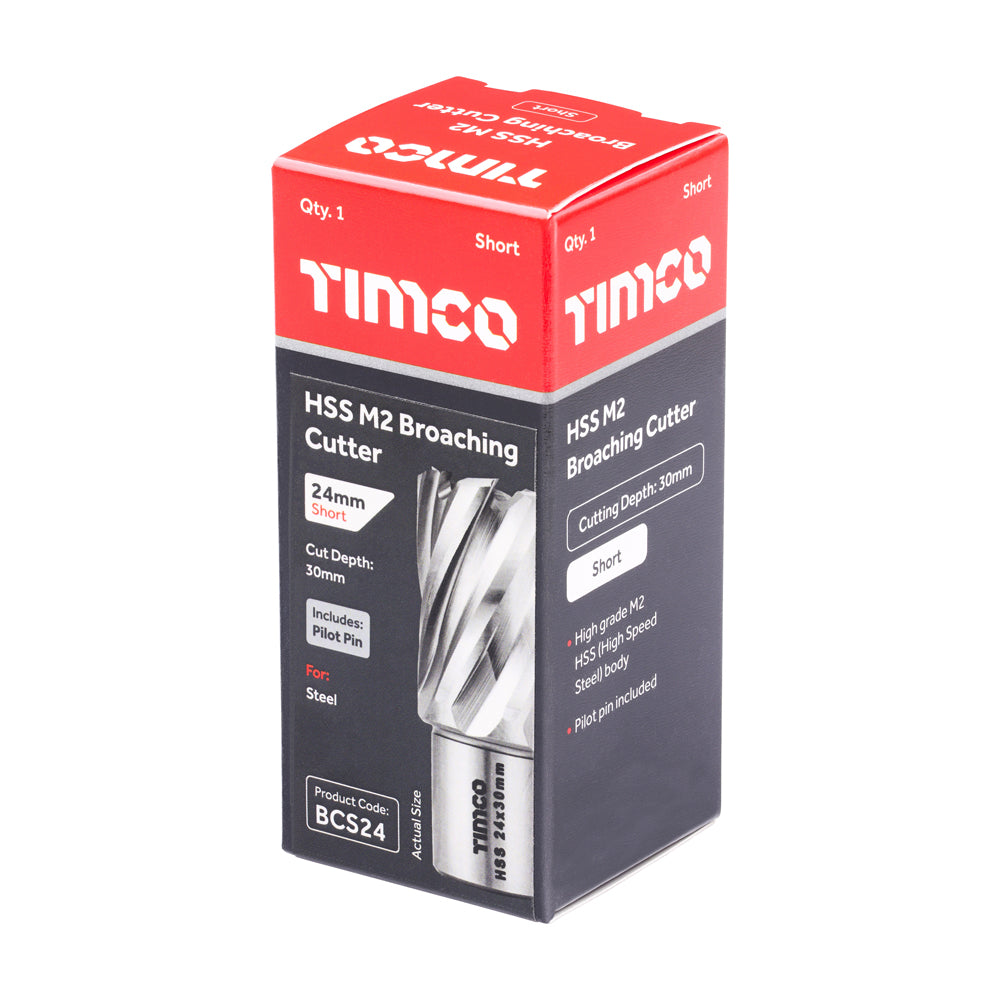 TIMCO Broaching Cutter HSS M2 Short