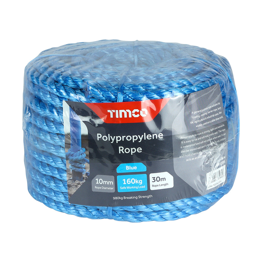 TIMCO Blue Poly Rope - Coil