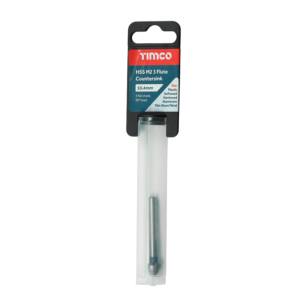 TIMCO 3 Flute Countersink M2 HSS