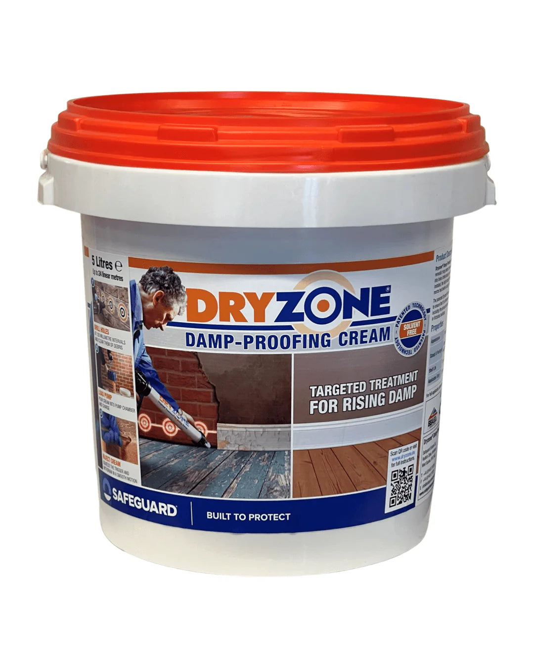 Dryzone DPC Damp Proof Injection Cream 5L