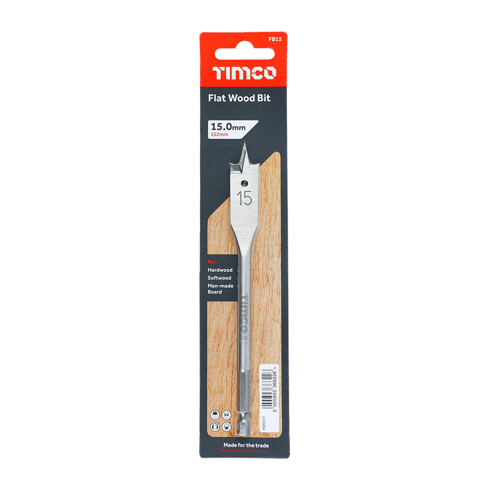 TIMCO Flat Wood Bit
