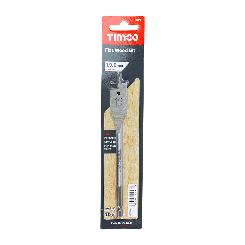 TIMCO Flat Wood Bit