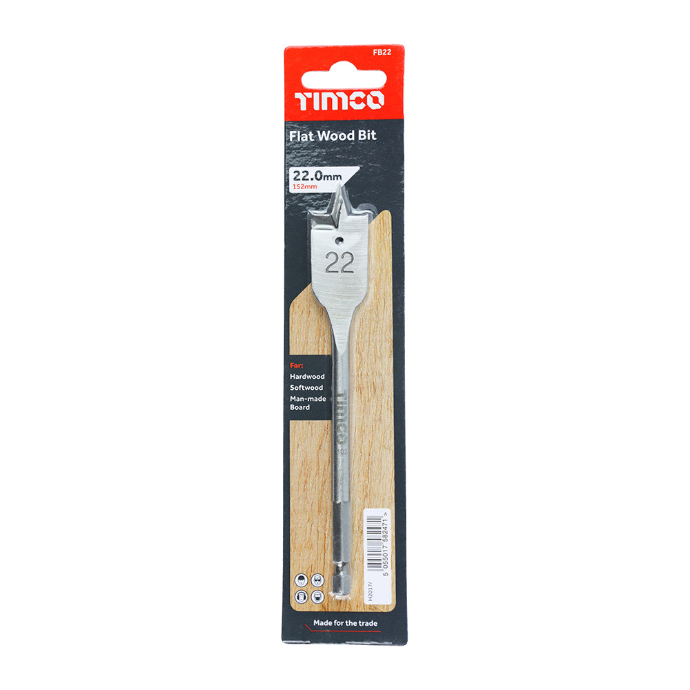 TIMCO Flat Wood Bit
