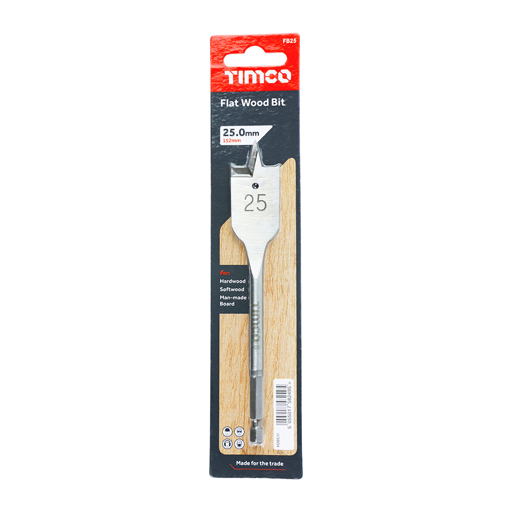 TIMCO Flat Wood Bit
