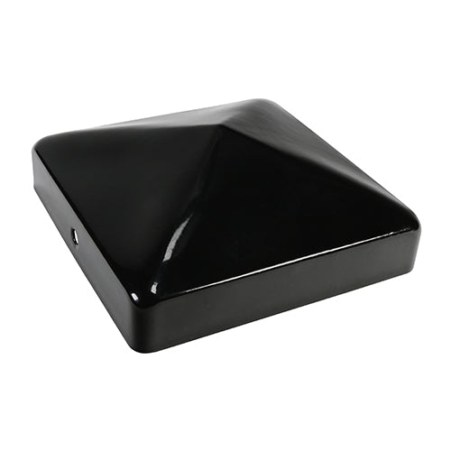 TIMCO Pyramid Post Cap - Epoxy Black / 50mm