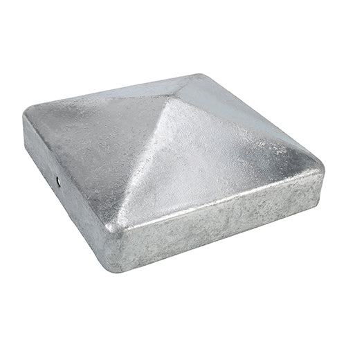 TIMCO Pyramid Post Cap - Zinc / 50mm
