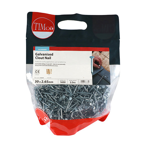 TIMCO Clout Nails - Galvanised