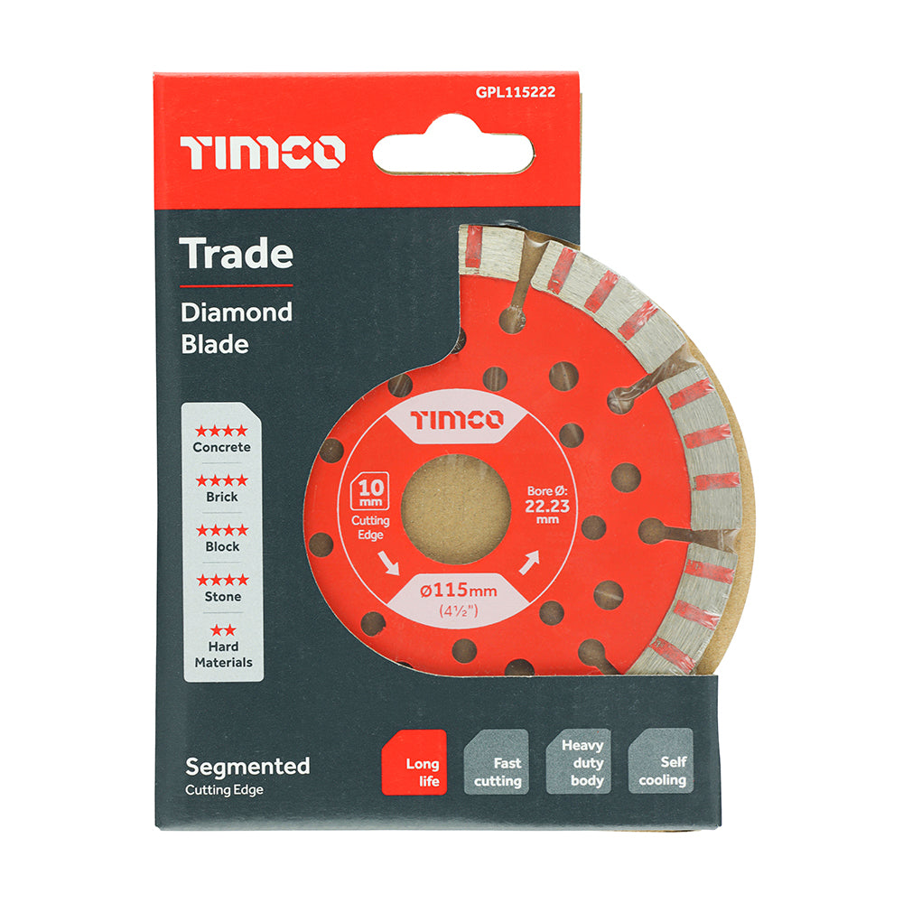 TIMCO Trade Diamond Blade Seg
