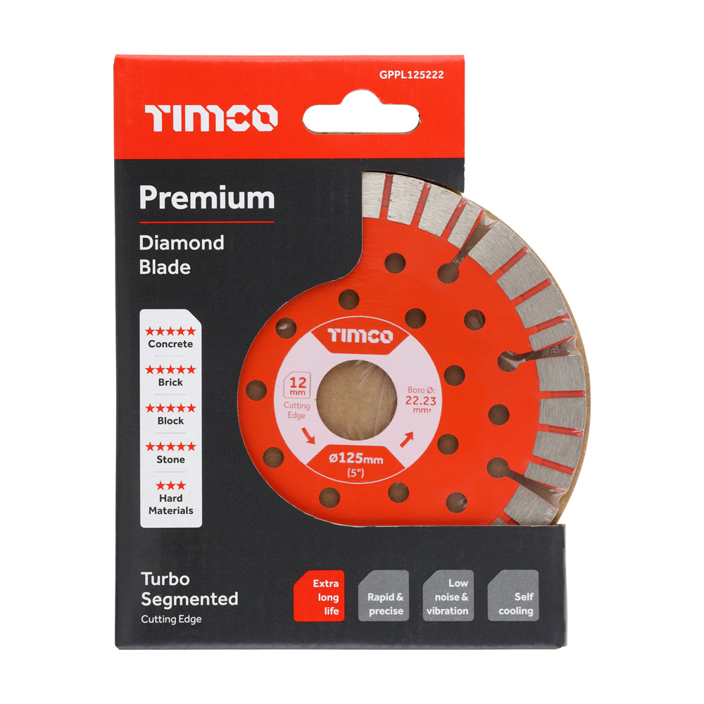 TIMCO Prem Diamond Blade Turbo Seg