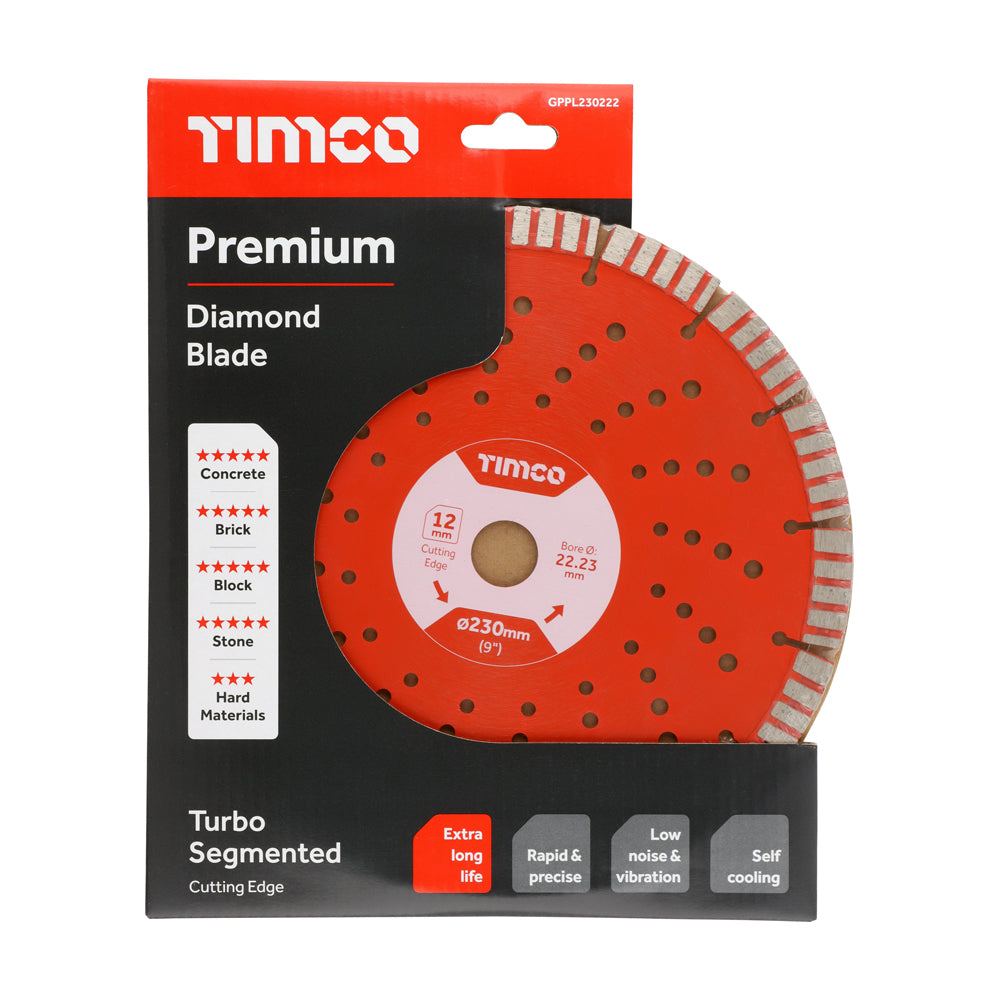 TIMCO Prem Diamond Blade Turbo Seg