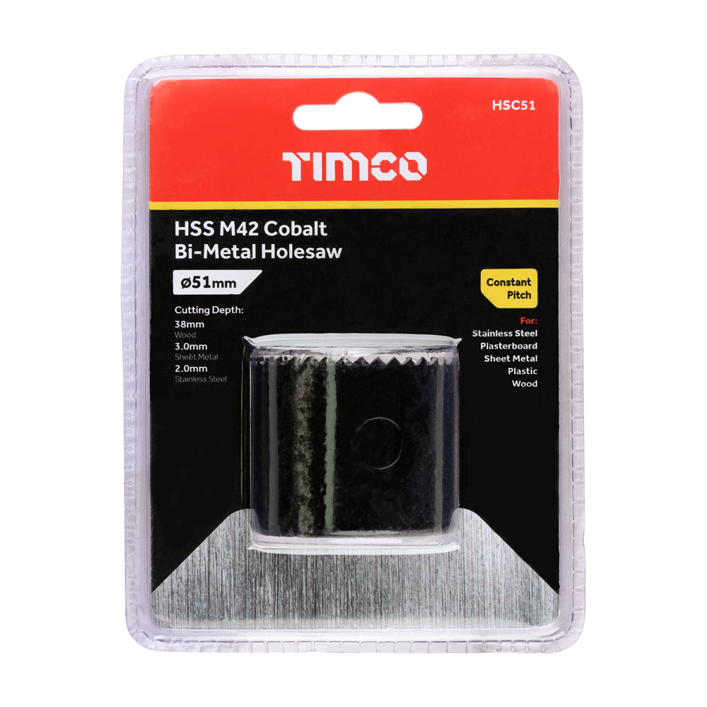 TIMCO M42 Bi-Metal Holesaw Constant