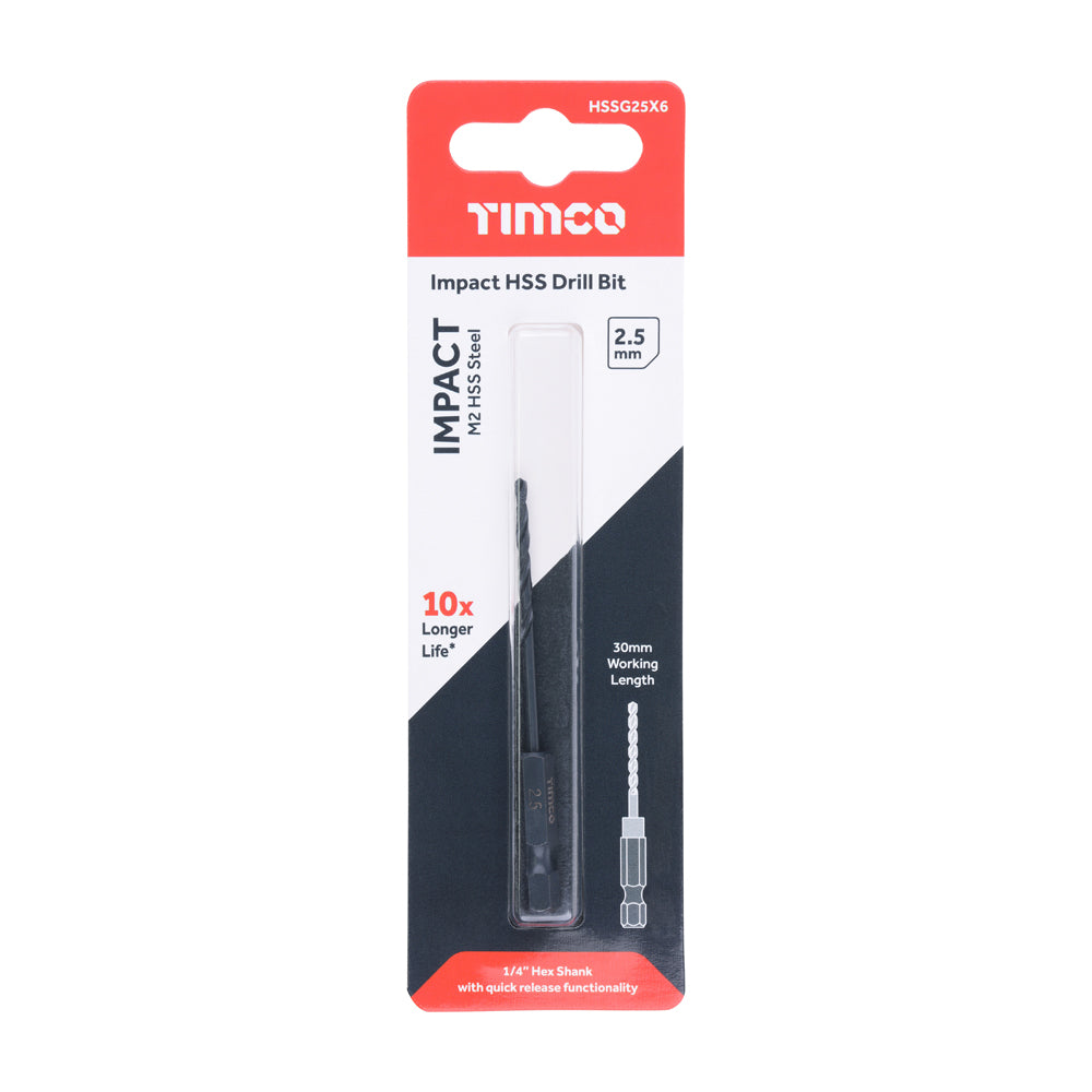 TIMCO Impact HSS Drill Bit