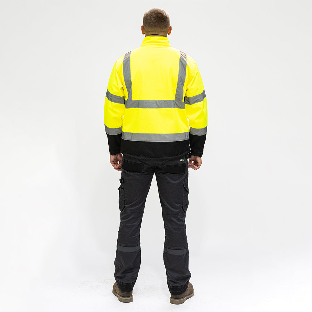 TIMCO Hi-Vis Softshell Jacket Yellow