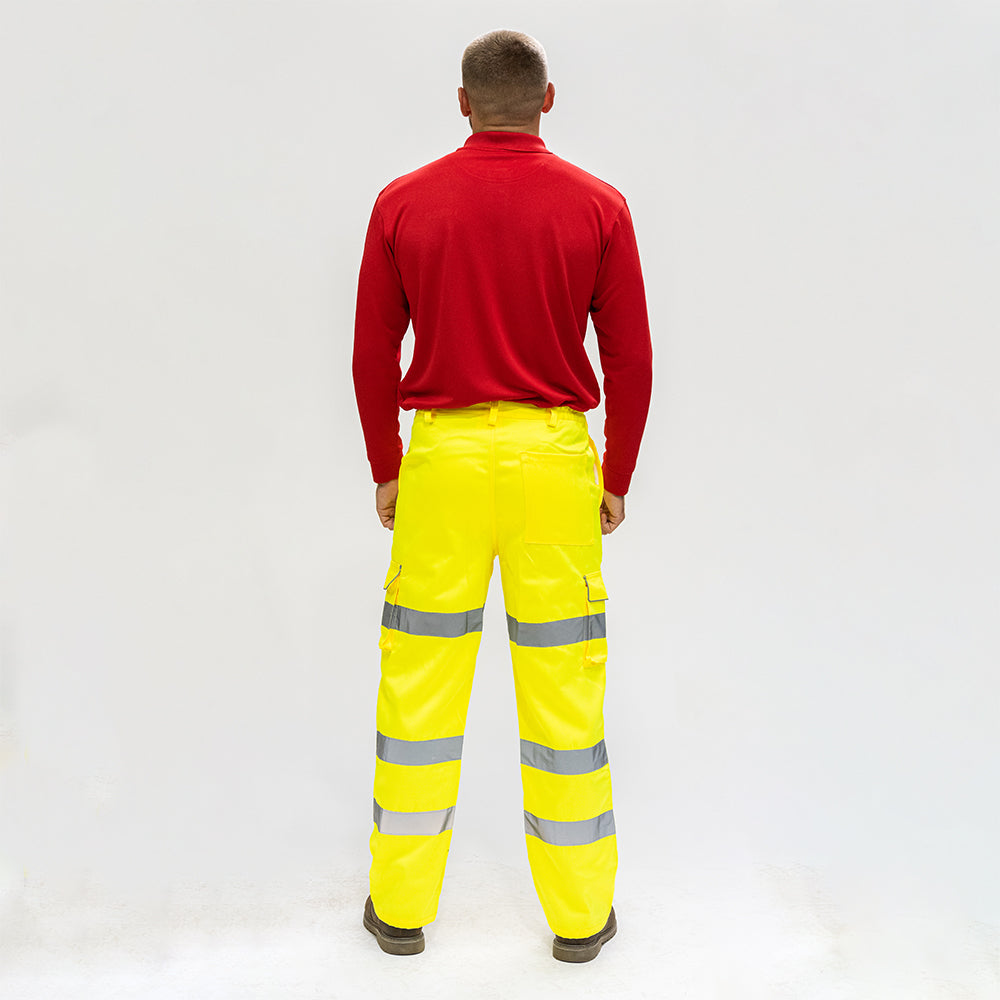 TIMCO Hi-Vis Exec Trousers Yellow