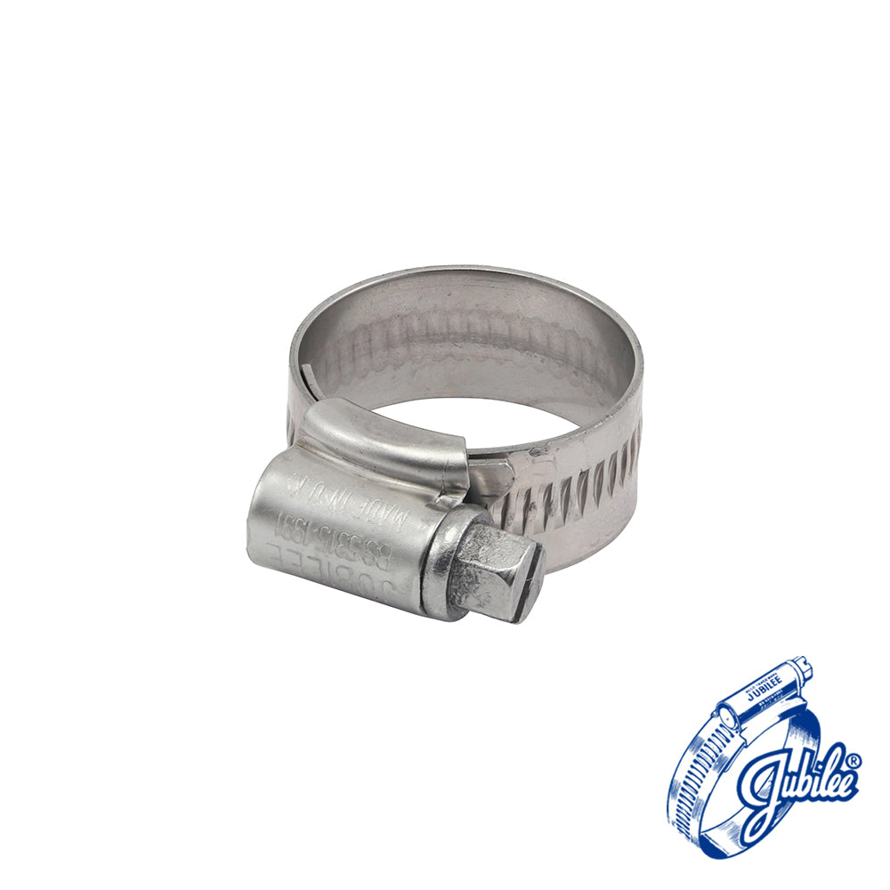 TIMCO Jubilee Clip - 304 Stainless Steel / 18-25mm / Box of 10