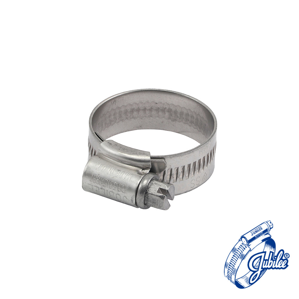 TIMCO Jubilee Clip - 304 Stainless Steel / 22-30mm / Box of 10