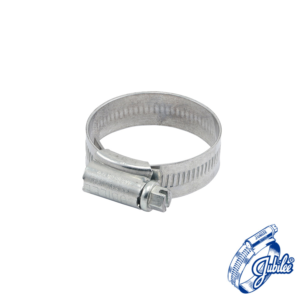 TIMCO Jubilee Clip - Zinc Protected Mild Steel / 30-40mm / Box of 10