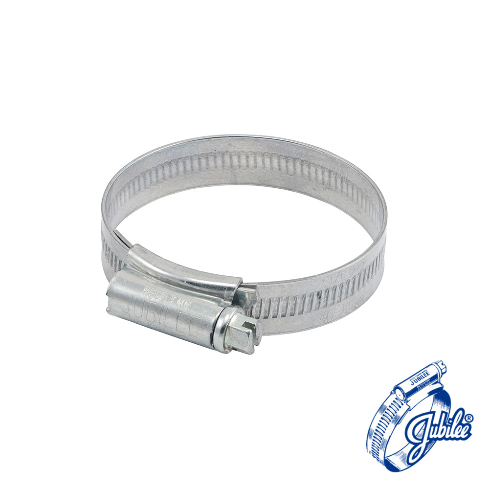 TIMCO Jubilee Clip - Zinc Protected Mild Steel / 40-55mm / Box of 10