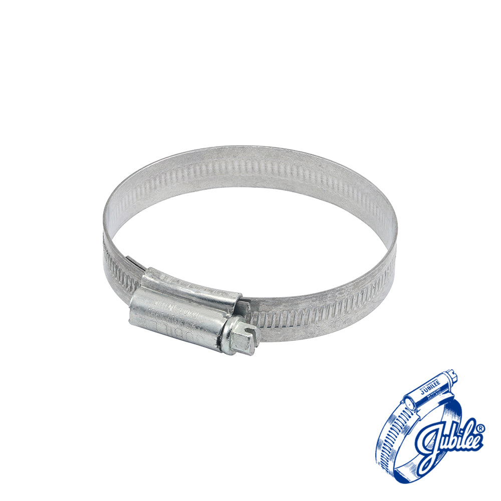 TIMCO Jubilee Clip - Zinc Protected Mild Steel / 55-70mm / Box of 10