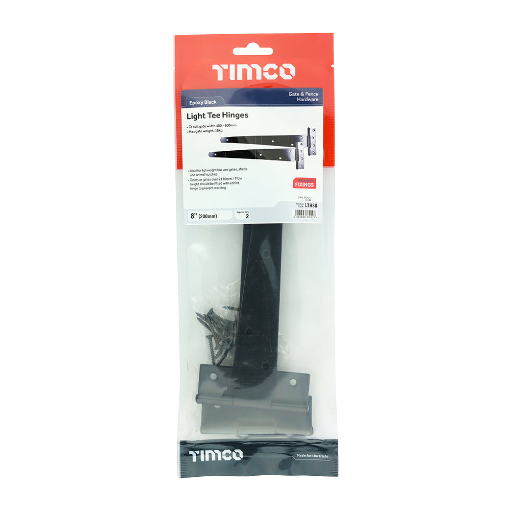 TIMCO Light Tee Hinge Pair