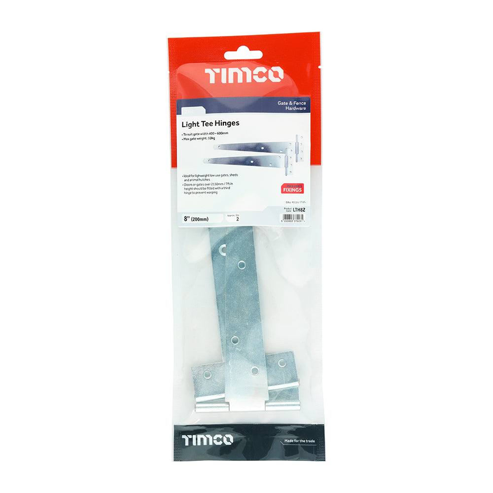 TIMCO Light Tee Hinge Pair