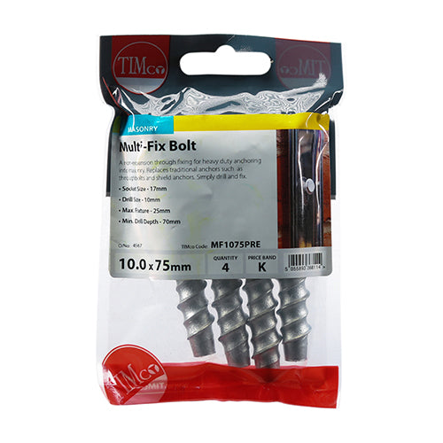 TIMCO Multi-Fix Bolt Hex Head