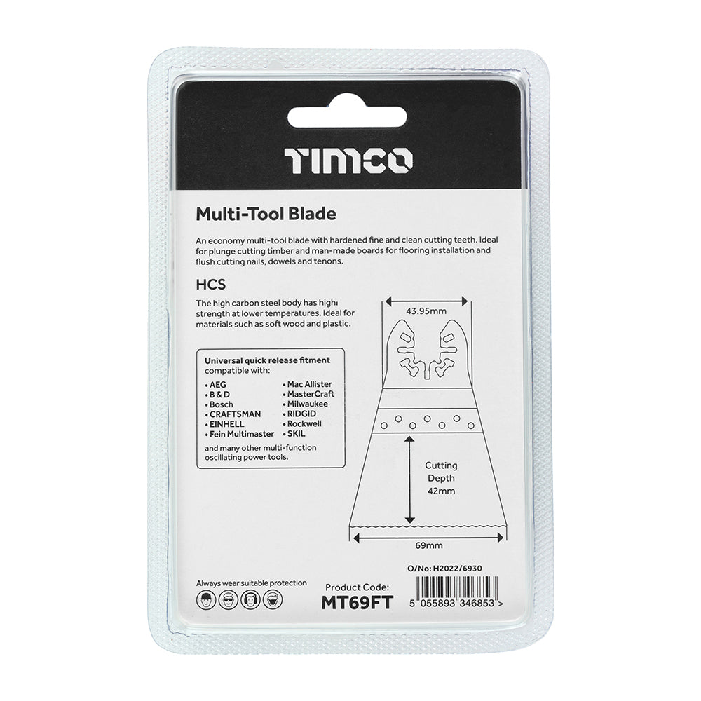 TIMCO MTool Blade Straight Fine